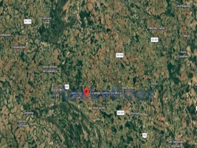 01 HECTARE DE TERRAS DA FAZENDA SOMBRA DA MATA - SANTA CRUZ DE GOIÁS/GO, localizado em Santa Cruz De Goiás - GO
