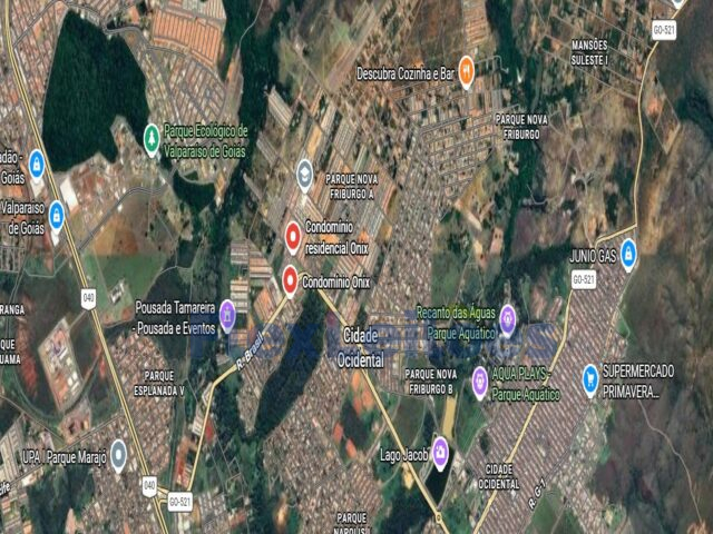 DIREITOS AQUISITIVOS SOBRE APARTAMENTO NO CONDOMÍNIO RESIDENCIAL ÔNIX - CIDADE OCIDENTAL/GO, localizado em Cidade Ocidental - GO, bairro Recreio Mossoró